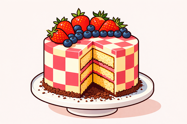 Download free HD stock image of Cake Checkerboard Cake Free cake checkerboard cake dessert vector