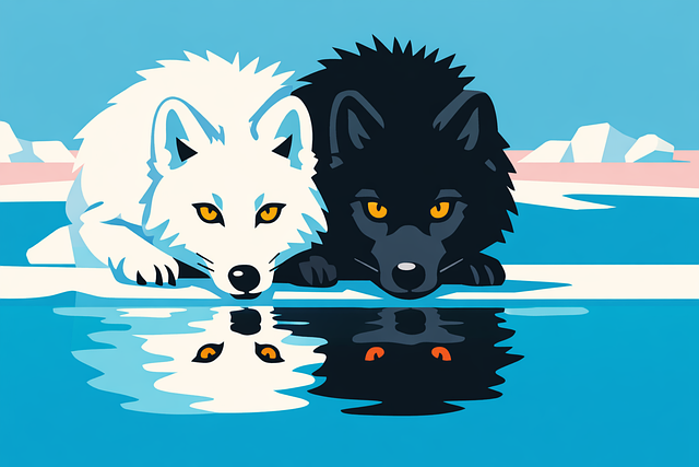 Free wolf arctic wolf black wolf illustration