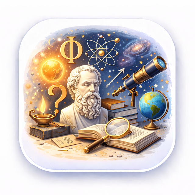 Free philosophy metaphysics astronomy illustration