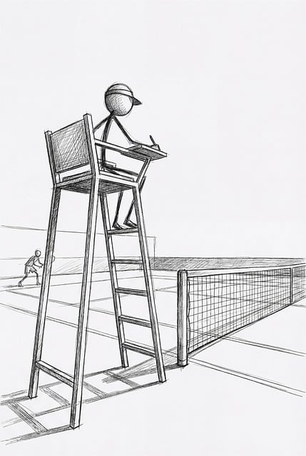 Tennis, Umpire, Court, Match