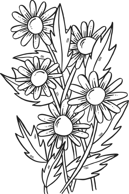 Free Flower Floral Background vector and picture