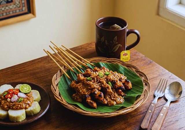 Sat Ayam, Stillen, Satay, Lebensmittel