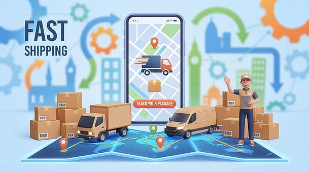 Logistiek Logistiek, App, Smartphone