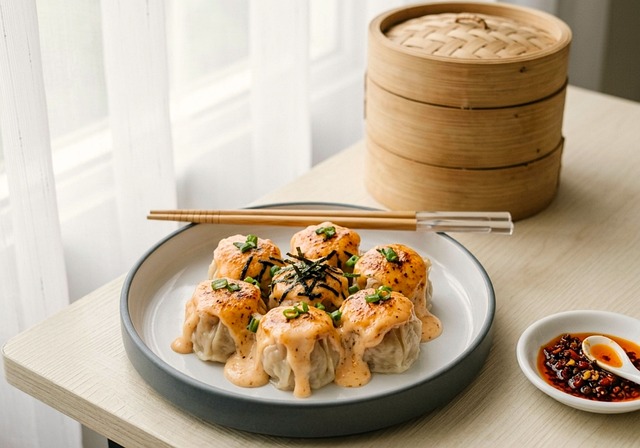 Free dumplings indonesia yummy illustration