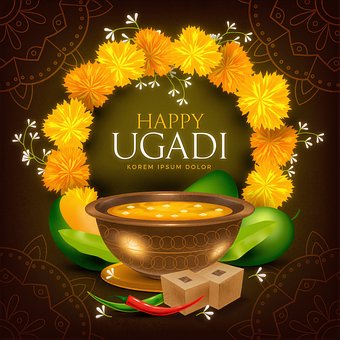 Free Happy Ugadi 2026 illustration and picture