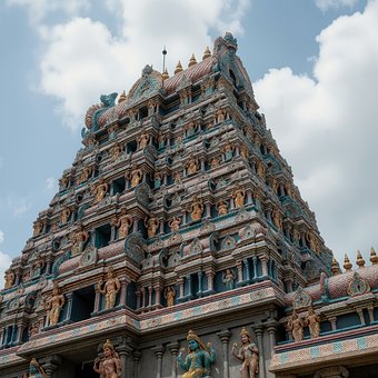 Free Arulmigu Rajamariamman Devasthanam illustration and picture