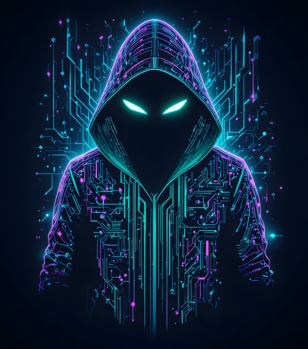 Download Hacker, Futuristic, Cyberpunk. Royalty-Free Stock Illustration ...