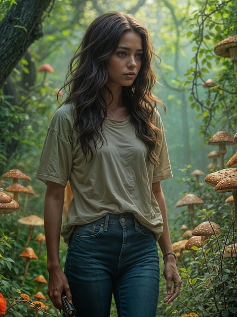 Bos, Paddenstoelen, Fantasie, Natuur