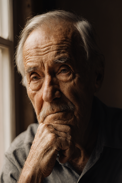 Free Man Senior illustration and picture