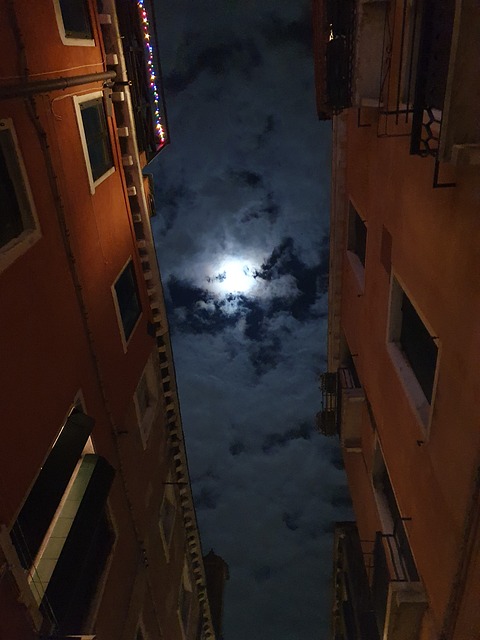 Free Moon Night Sky photo and picture