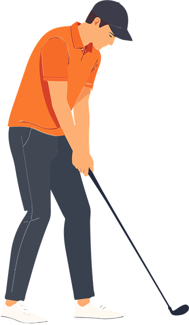 Free golf golfer nature vector