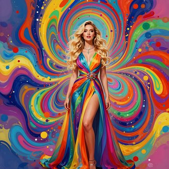 Free Colorful Rainbow illustration and picture