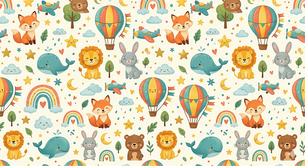 Free Pattern Kids illustration and picture