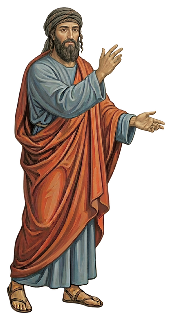 Free prophet haggai minor prophet illustration