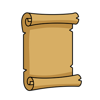 Schriftrolle, Pergament, Dokument, Antik