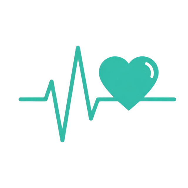 Free heartbeat heart ecg illustration