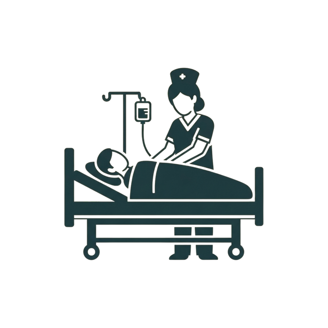 Free medical hospital nurse illustration