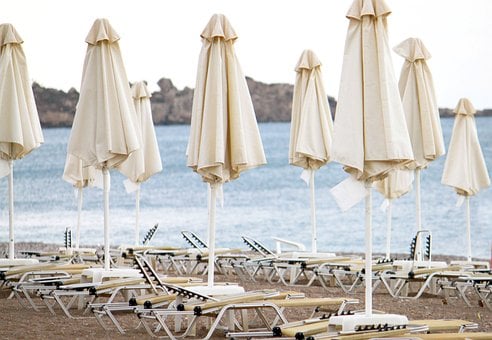 Free Lounges Beach photo and picture