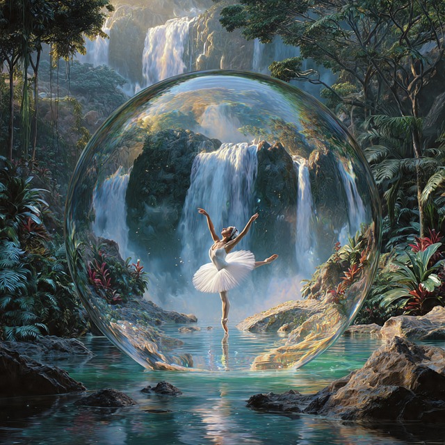 Free Magic Ballerina illustration and picture