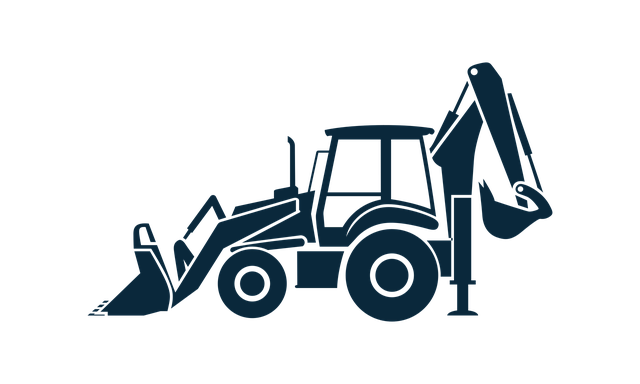 Free Excavator Loader vector and picture
