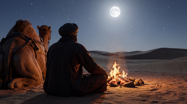 Free Bedouin Camel illustration and picture