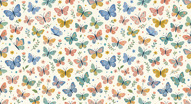 Free Butterfly Pattern illustration and picture