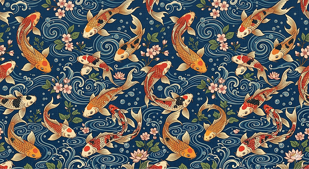 Free Koi Carp illustration and picture