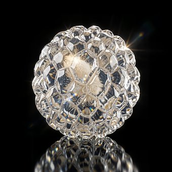 Cristal, Fruta, Vidrio, Negro