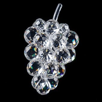 Cristal, Fruta, Vidrio, Negro
