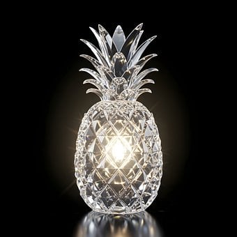 Manzana, Cristal, Fruta, Vidrio, Negro
