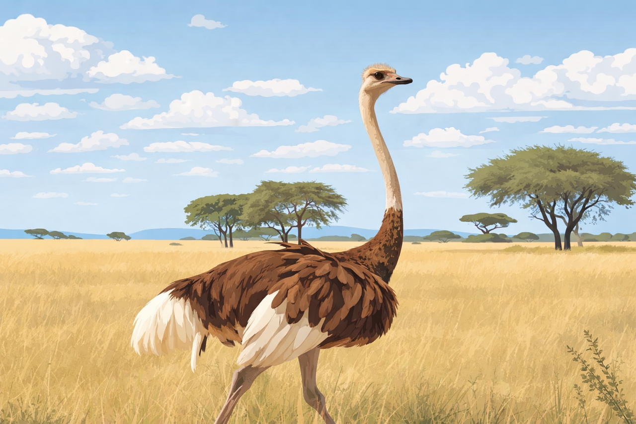 Download free HD stock image of Ostrich African Ostrich Free ostrich african ostrich large bird vector