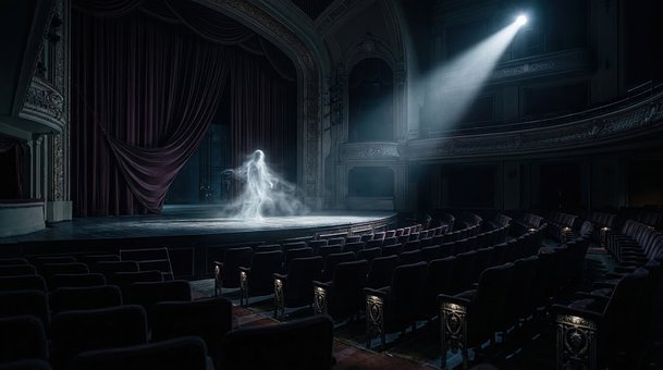 Teatro, Fantasma, Cenário, Espectro