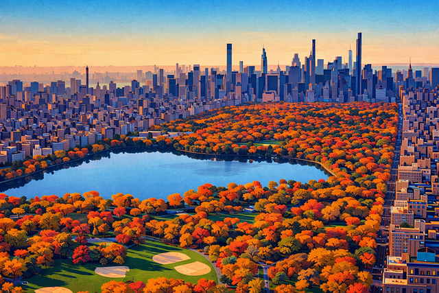 Central Park Im Herbst