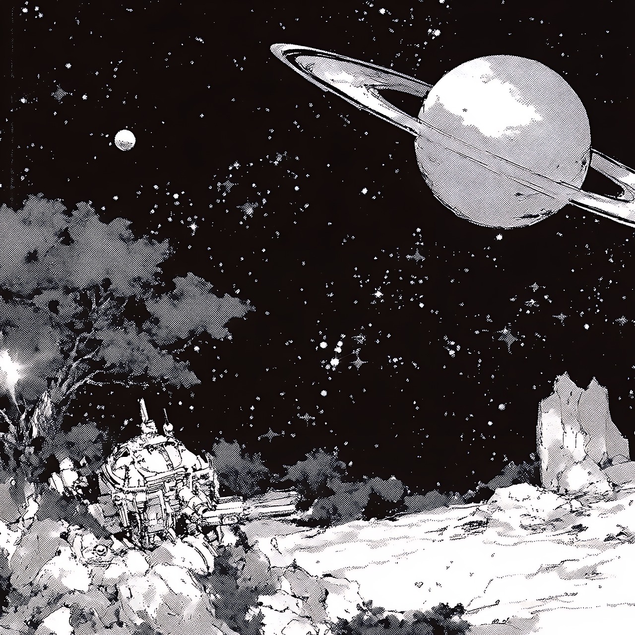 Download free HD stock image of Saturn Space Free saturn space planet illustration