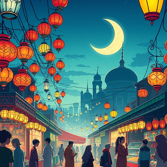 Free Ramadan Islam illustration and picture