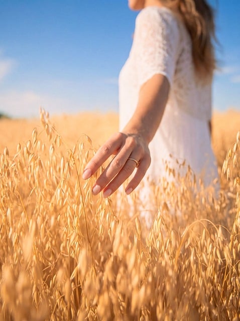 Free Hand Wheat photo and picture