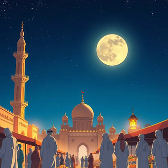 Free Ramadan Islam illustration and picture