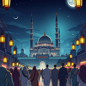 Free Ramadan Islam illustration and picture
