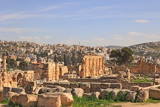 Monumentos Antiguos De Jordania