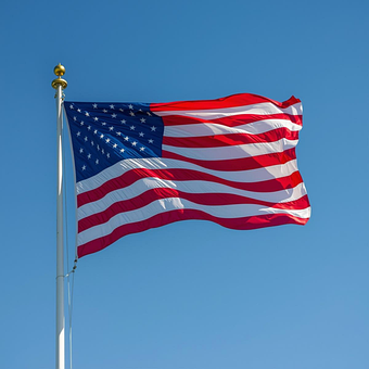 Free American Flag Patriotism illustration and picture