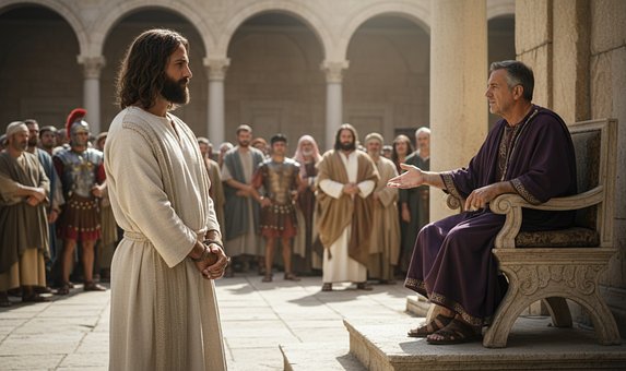 Free Biblical Scene Historical Reenactment illustration and picture