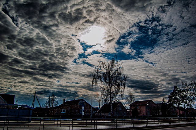 Cielo, Nubes, Cúmulo, Cloudscape