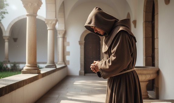 Free Monk Hood illustration and picture