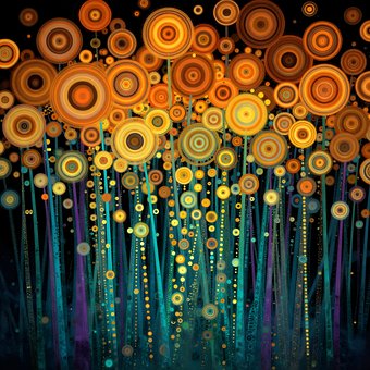 Free Circles Lights illustration and picture