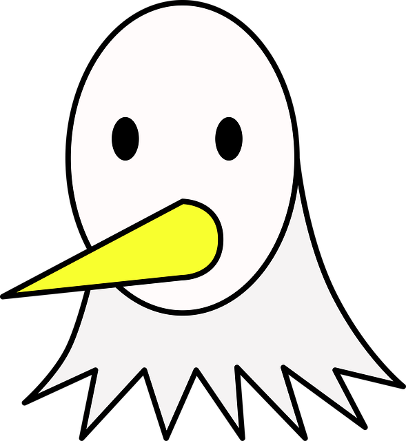 Free Bird Yellow Beak illustration and picture