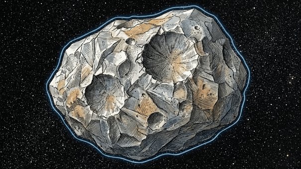 Free Meteor Asteroid illustration and picture