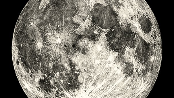 Free Moon Space illustration and picture