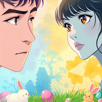 Free Easter Colorful illustration and picture
