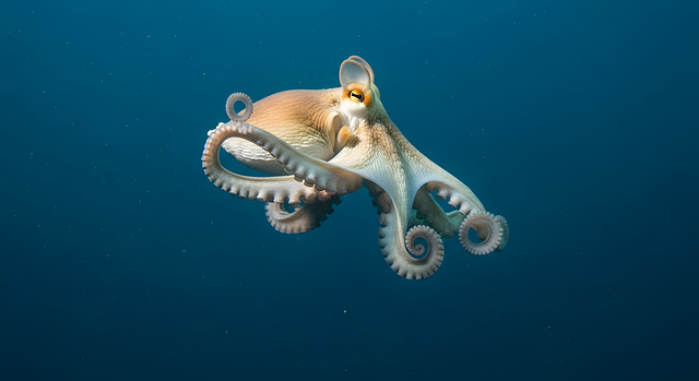 Octopus, beach, sea and ocean — photo by GraziGovastki