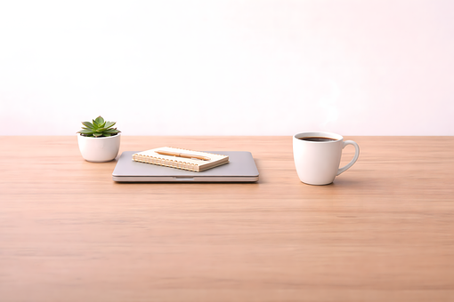 Free Minimalist Workspace Clean Desk illustration and picture